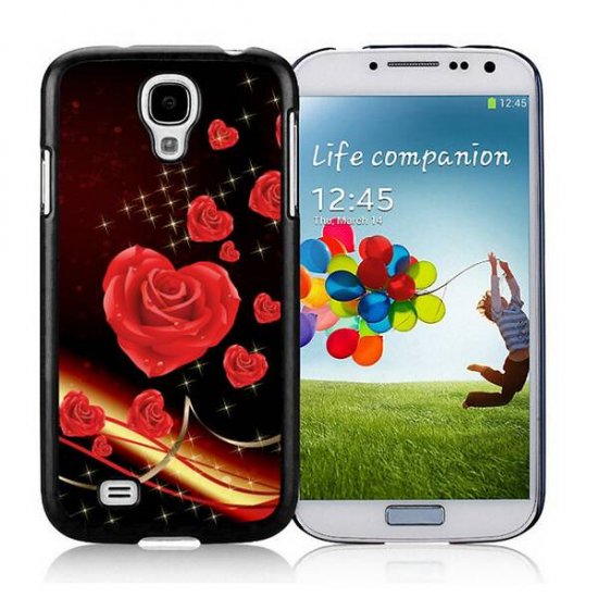 Valentine Rose Love Samsung Galaxy S4 9500 Cases DED - Click Image to Close